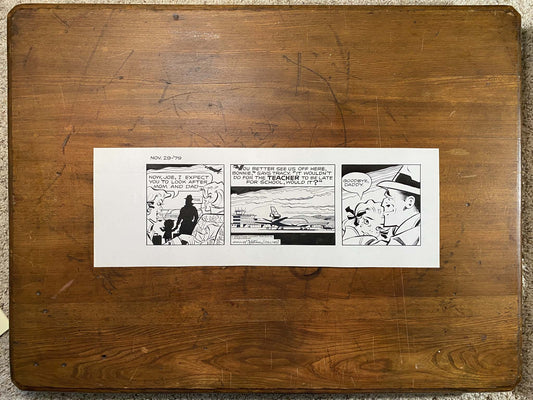 Dick Tracy Daily 11/29/79 Original Art Illustration | Fletcher Studio