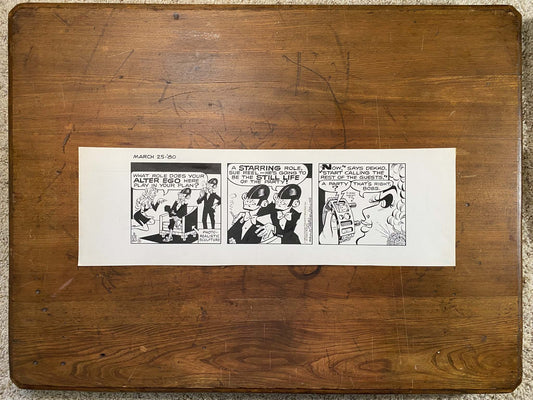 Dick Tracy Daily 3/25/80 Original Art Illustration | Fletcher Studio