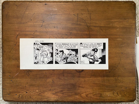 Dick Tracy Daily 4/15/80 Original Art Illustration | Fletcher Studio
