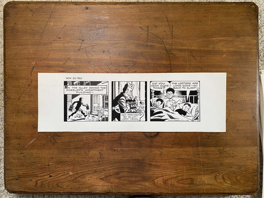 Dick Tracy Daily 11/20/80 Original Art Illustration | Fletcher Studio