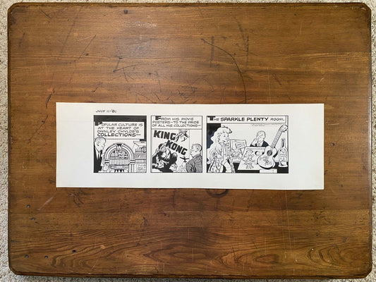 Dick Tracy Daily 7/11/81 Original Art Illustration | Fletcher Studio