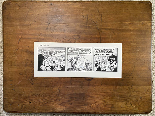 Dick Tracy Daily 1/21/82 Original Art Illustration | Fletcher Studio