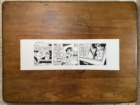 Dick Tracy Daily 11/29/78 Original Art Illustration | Fletcher Studio